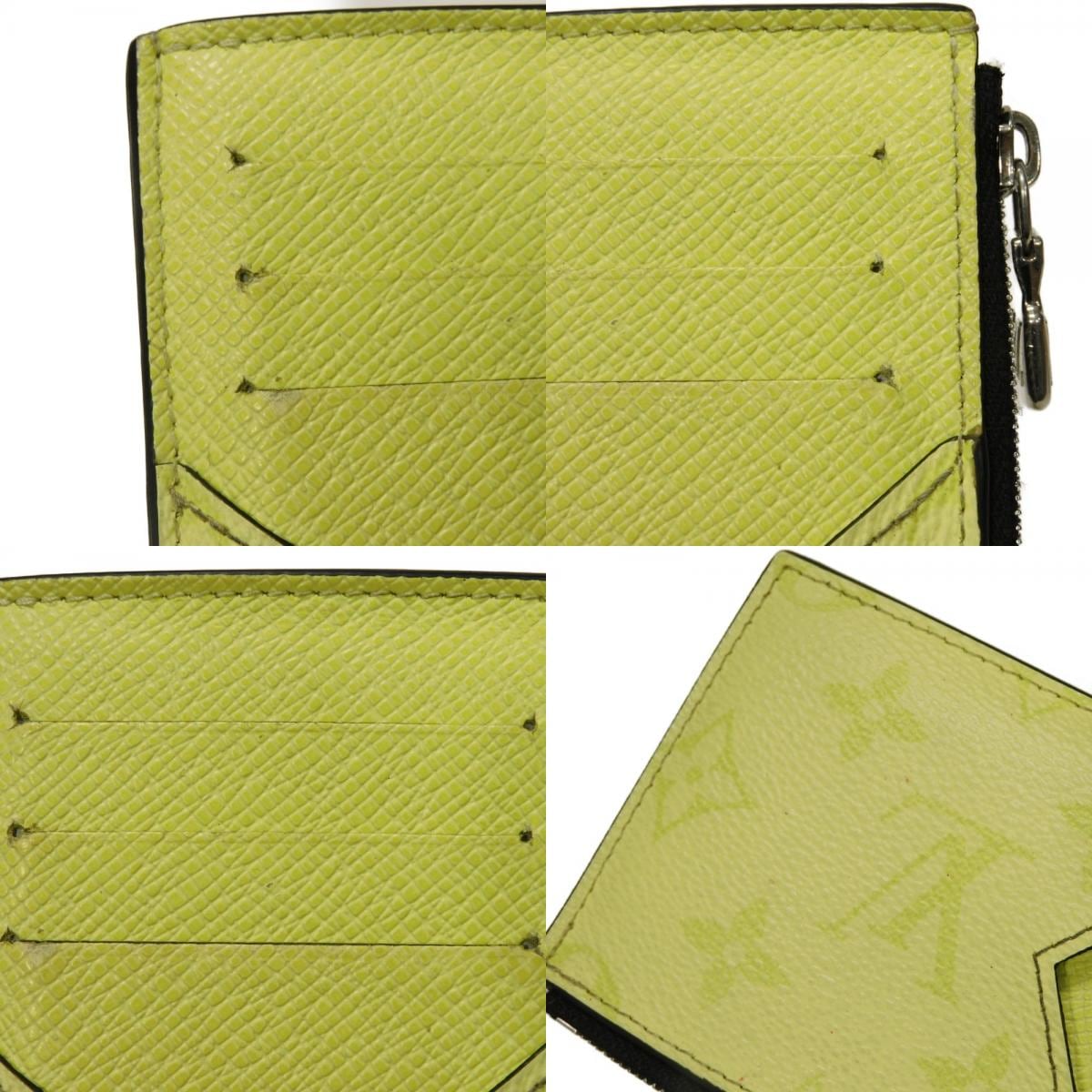 【中古】 コインケース LVロゴ フラワー パステル RFID ICチップ コイン カードホルダー タイガラマ モノグラム M14109_18