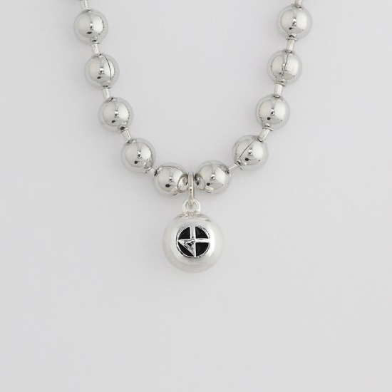 [NONENON]BTSジミン着用セット構成ボールチェーンロゴペンダントネックレス BILLIARD NEC + BIG BILLIARD NEC