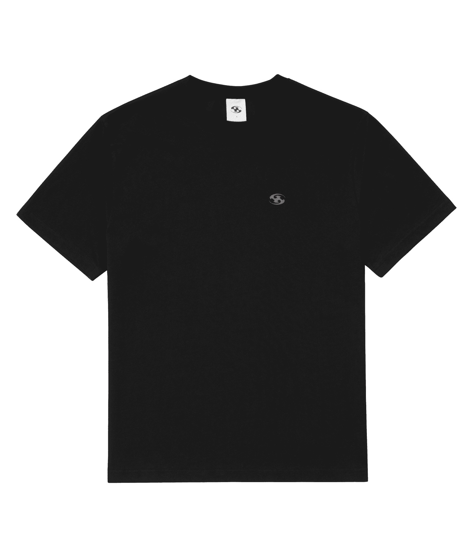 【SANSANGEAR】 MULTI FACETED T-SHIRT : BLACK 【SANSANGEAR】 MULTI FACETED T-SHIRT : BLACK