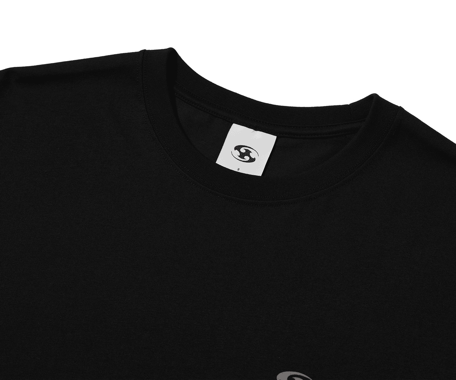 【SANSANGEAR】 MULTI FACETED T-SHIRT : BLACK 【SANSANGEAR】 MULTI FACETED T-SHIRT : BLACK