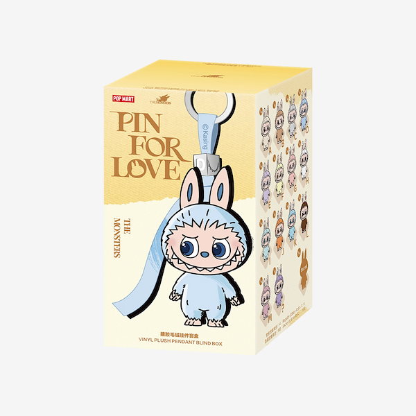 ラブブ LABUBU PIN FOR LOVE ポップマート ぬいぐるみ 【L】 Qoo10] LABUBU Pin For Love 30TYPE!