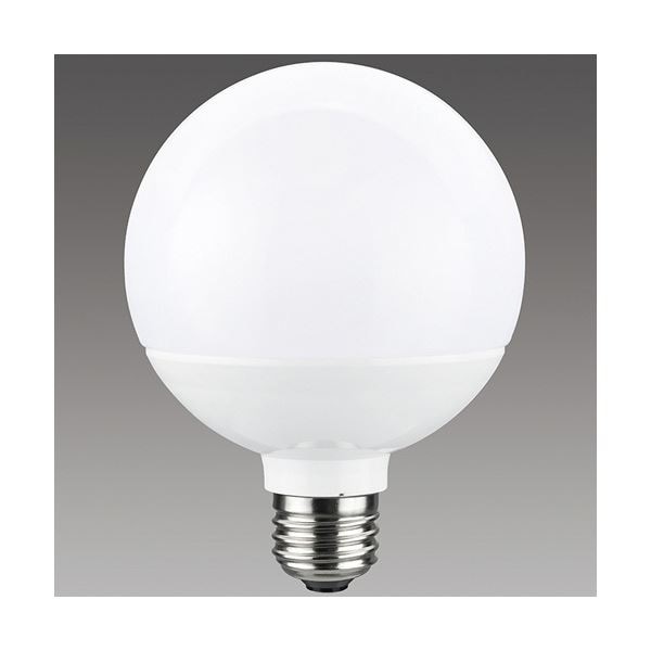 （まとめ）東芝ライテック LED電球 ボール電球形 E26口金 6.4W 昼白色 1個[x5]