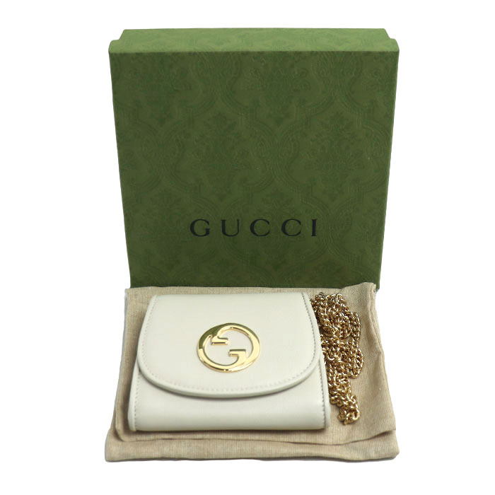 GUCCIグッチ ブロンディ インターロッキングＧミディアムウォレット 折り財布 GUCCIグッチ ブロンディ インターロッキングGミディアムウォレット