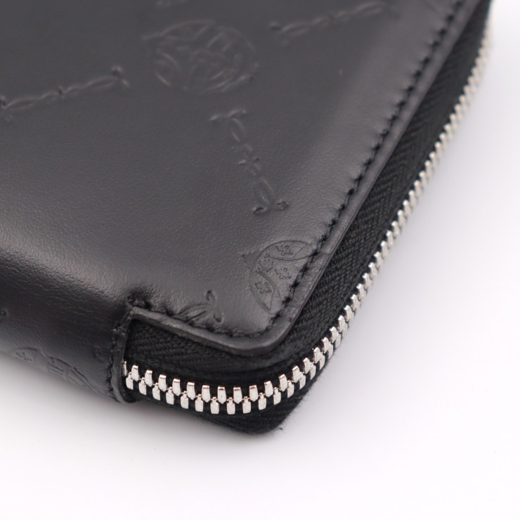 新品未使用展示品 Berluti ベルルッティ 二つ折り財布 - ITAUBA VERTICAL イタウバ バーティカル カーフスキン ブラック シルバー金具 ラウンドファスナ【本物保証】 新品未使用展示品 Berluti ベルルッティ 二つ折り財布 - ITAUBA VERTICAL イタウバ バーティカル カーフスキン ブラック シルバー金具 ラウンドファスナ【本物保証】