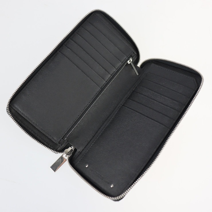 新品未使用展示品 Berluti ベルルッティ 二つ折り財布 - ITAUBA VERTICAL イタウバ バーティカル カーフスキン ブラック シルバー金具 ラウンドファスナ【本物保証】 新品未使用展示品 Berluti ベルルッティ 二つ折り財布 - ITAUBA VERTICAL イタウバ バーティカル カーフスキン ブラック シルバー金具 ラウンドファスナ【本物保証】