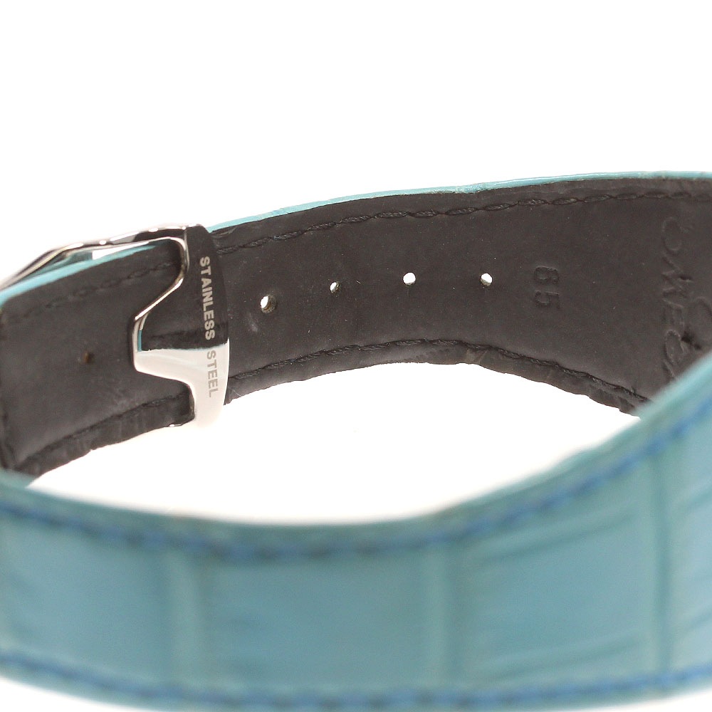 オメガ OMEGA 1841.76.61 コンステレーション クアドラ 4Pダイヤ クロノグラフ クォーツ レディース 箱・保証書付き_831650【中古】