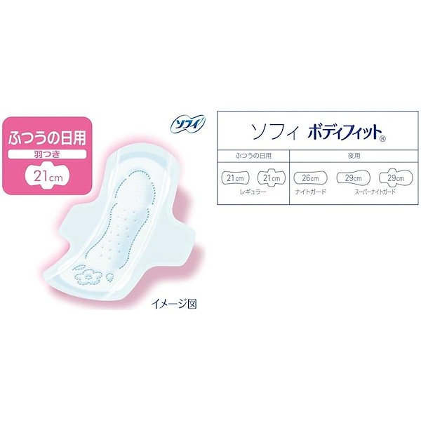 Qoo10] 【即納】ソフィ ボディフィット ふつうの