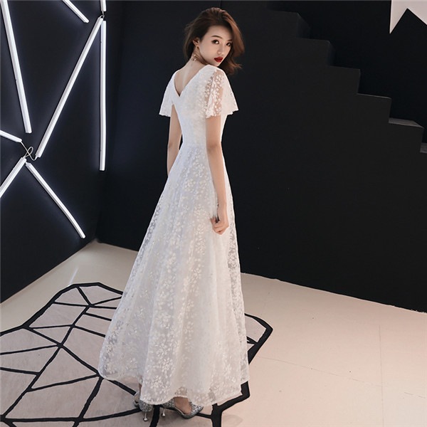 ドレス 大人 ピアノ発表会 高校生 中高生 演奏会 結婚式 合唱ドレス フォーマル ワンピース カクテルドレス イブニングドレス ステージドレス Aライン Vネック パーティードレス 小さいサイズ 大