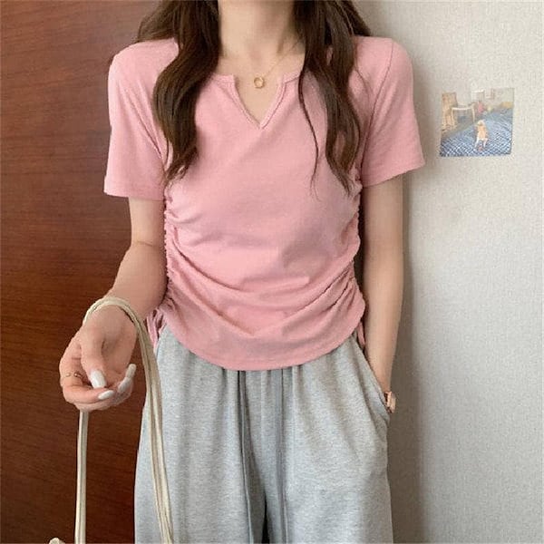 Qoo10] Tシャツレディース春夏トップス半袖tシャ