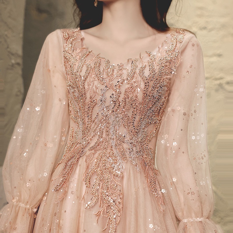 上品パーティードレス2024新入荷 高級感 結婚式ワンピース 花嫁ロングドレス ドレス ウェディングドレス 成人式 同窓会 演奏会 司会者 発表会 卒業式 ワンピース
