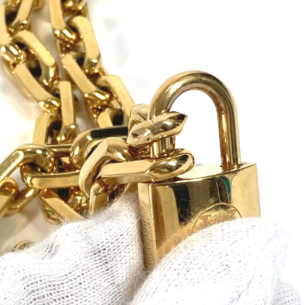 LOUIS VUITTON コリエ LVエッジ カデナ ネックレス 南京錠 LOUIS