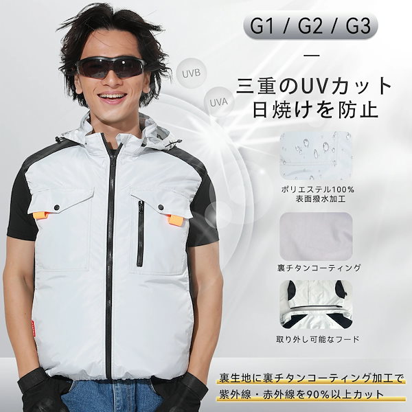 Qoo10] Covell 空調服 2025年最新 24V/32V超