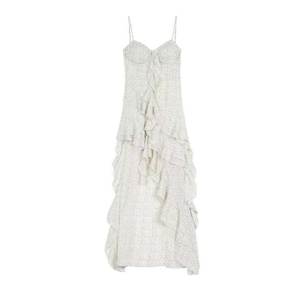 Qoo10] ワンピース レディース 2WAY小花柄フ