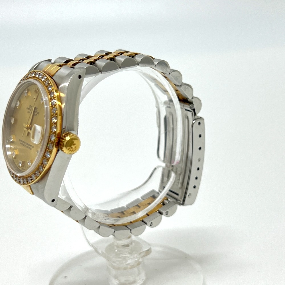 腕時計 68273G デイトジャスト 10Pダイヤ ボーイズ アフターダイヤベゼル SS/18K シルバー 腕時計 68273G デイトジャスト 10Pダイヤ ボーイズ アフターダイヤベゼル SS/18K シルバー