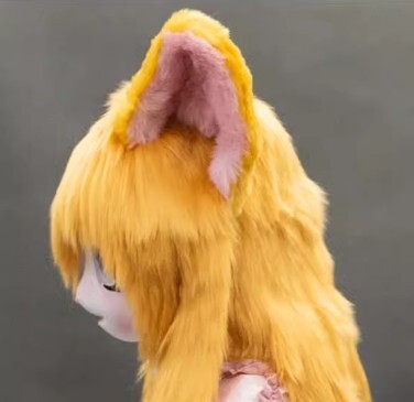 着ぐるみヘッド 猫 黄色 全頭ヘッド ケモノ マスク ファースーツ ぬいぐるみ コスプレ コスチューム 着ぐるみヘッド 猫 黄色 全頭ヘッド ケモノ マスク ファースーツ ぬいぐるみ コスプレ コスチューム