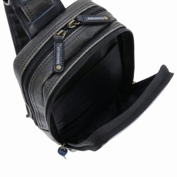 ボディバッグ メンズバッグ メンズファッション レトロ ボディーバッグ 本革付属 鞄の聖地 兵庫県豊