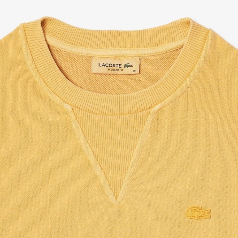 ラコステ女性用エコダイ加工ナチュラルショートスリーブ T シャツ TF7217-54G IVX