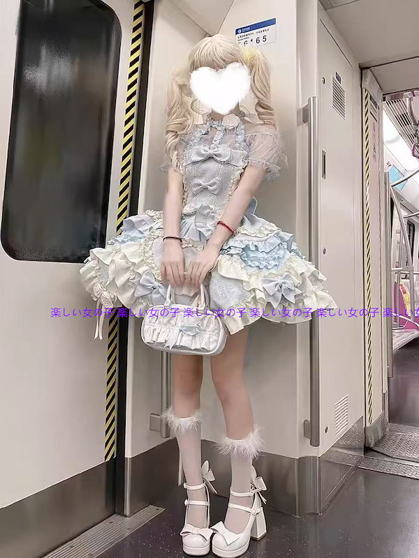 Qoo10] Q10人気新品！のかわいいロリータワンピ