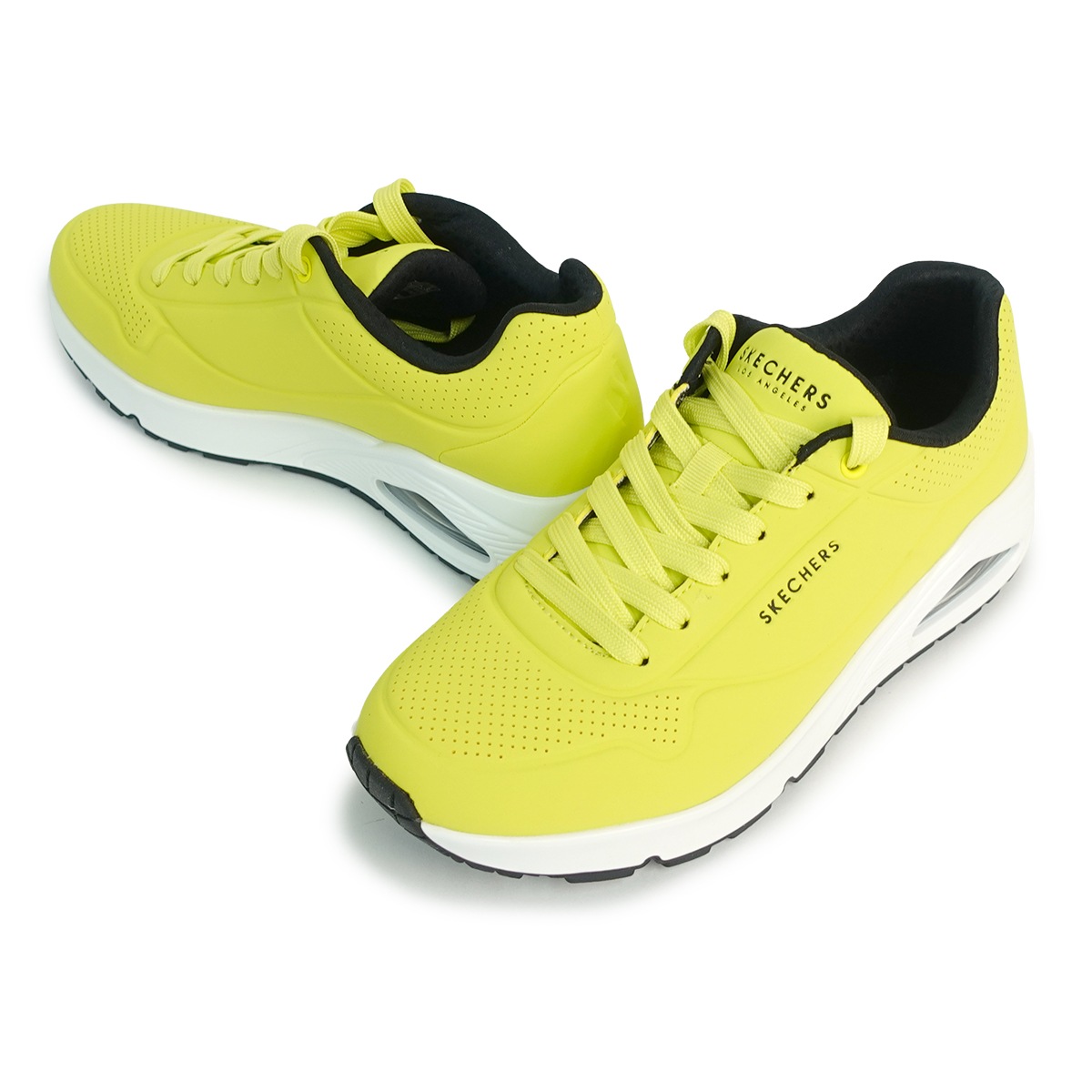 スニーカー メンズ ウノ スタンド オン エア 52458 NYLM ネオンイエロー/ライム スニーカー メンズ ウノ スタンド オン エア 52458 NYLM ネオンイエロー/ライム