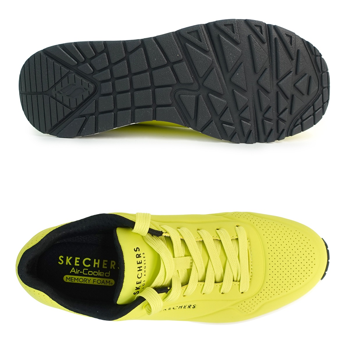 スニーカー メンズ ウノ スタンド オン エア 52458 NYLM ネオンイエロー/ライム スニーカー メンズ ウノ スタンド オン エア 52458 NYLM ネオンイエロー/ライム