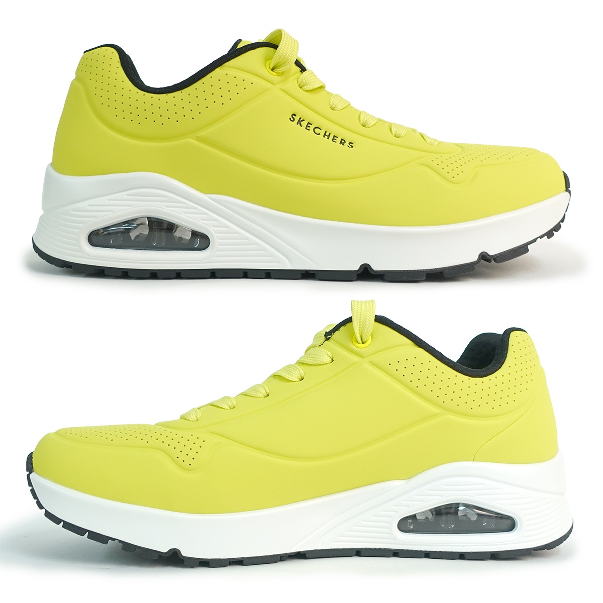 スニーカー メンズ ウノ スタンド オン エア 52458 NYLM ネオンイエロー/ライム スニーカー メンズ ウノ スタンド オン エア 52458 NYLM ネオンイエロー/ライム