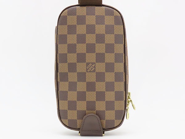 未使用ルイヴィトンダミエポシェットガンジュスペシャルオーダーSPOボディバッグバムバッグウエストバッグ