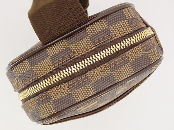 未使用ルイヴィトンダミエポシェットガンジュスペシャルオーダーSPOボディバッグバムバッグウエストバッグ