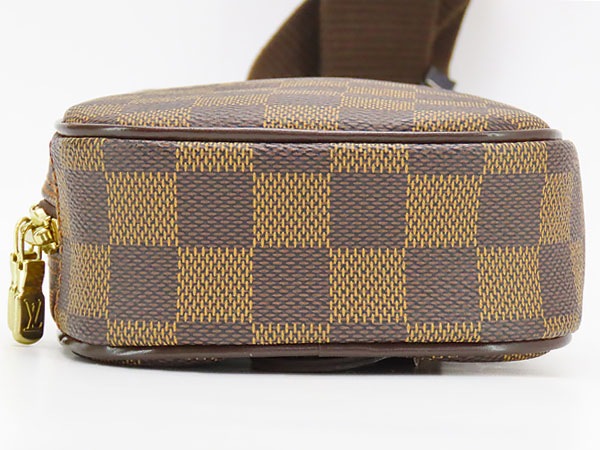 未使用ルイヴィトンダミエポシェットガンジュスペシャルオーダーSPOボディバッグバムバッグウエストバッグ