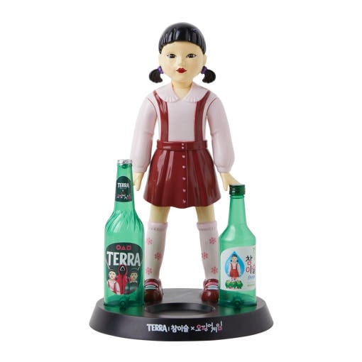 ★韓国限定⭐︎チャミスル⭐︎イカゲームコラボ⭐︎ヨンヒルーレット人形⭐︎新品 イカゲーム チャミスル ヨンヒ ルーレット ファイナルシーズン