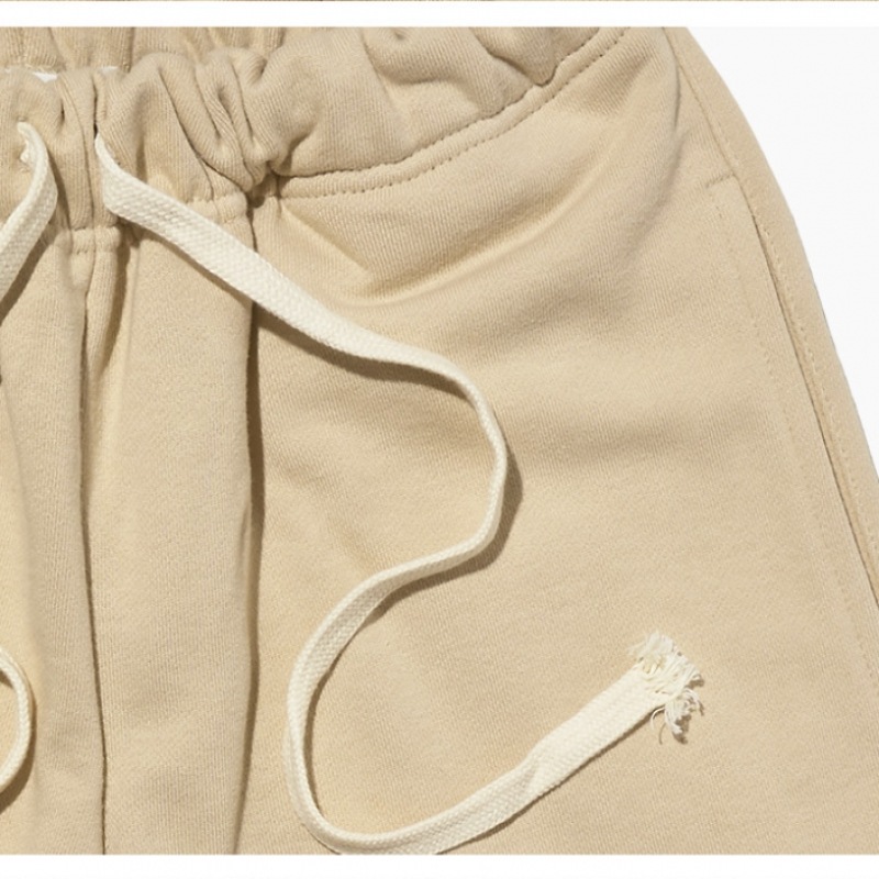 PAPERBOYシグネチャーヘビーハーフパンツベージュ