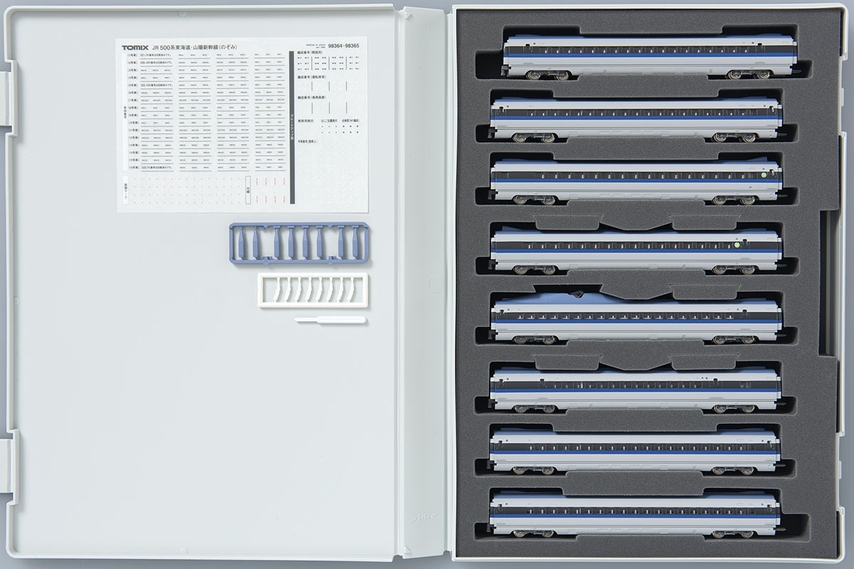 トミックス 【再生産】(N) 98365 JR 500系東海道・山陽新幹線(のぞみ)増結セットB(8両) トミックス 98365 500ケイノゾミ ゾウケツB8R