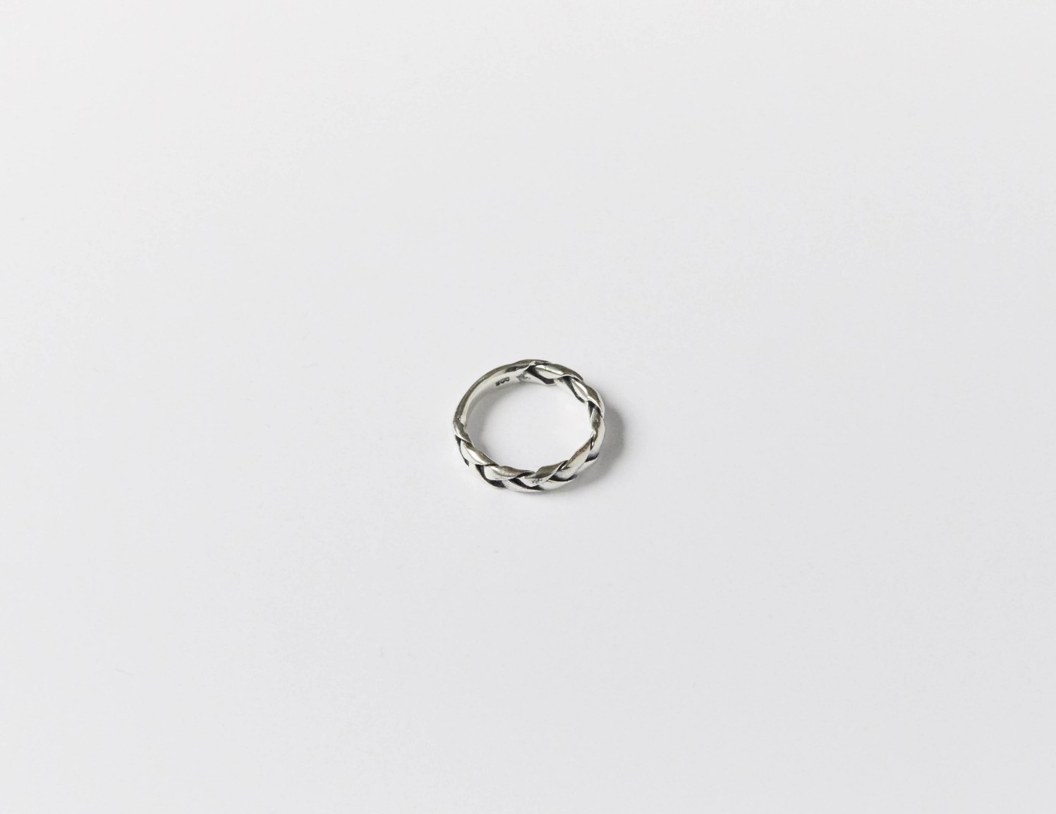 【HANNA543】 R494 RING リング [NCT MARK着用] シルバーリング 韓国 指輪 [公式正規品]