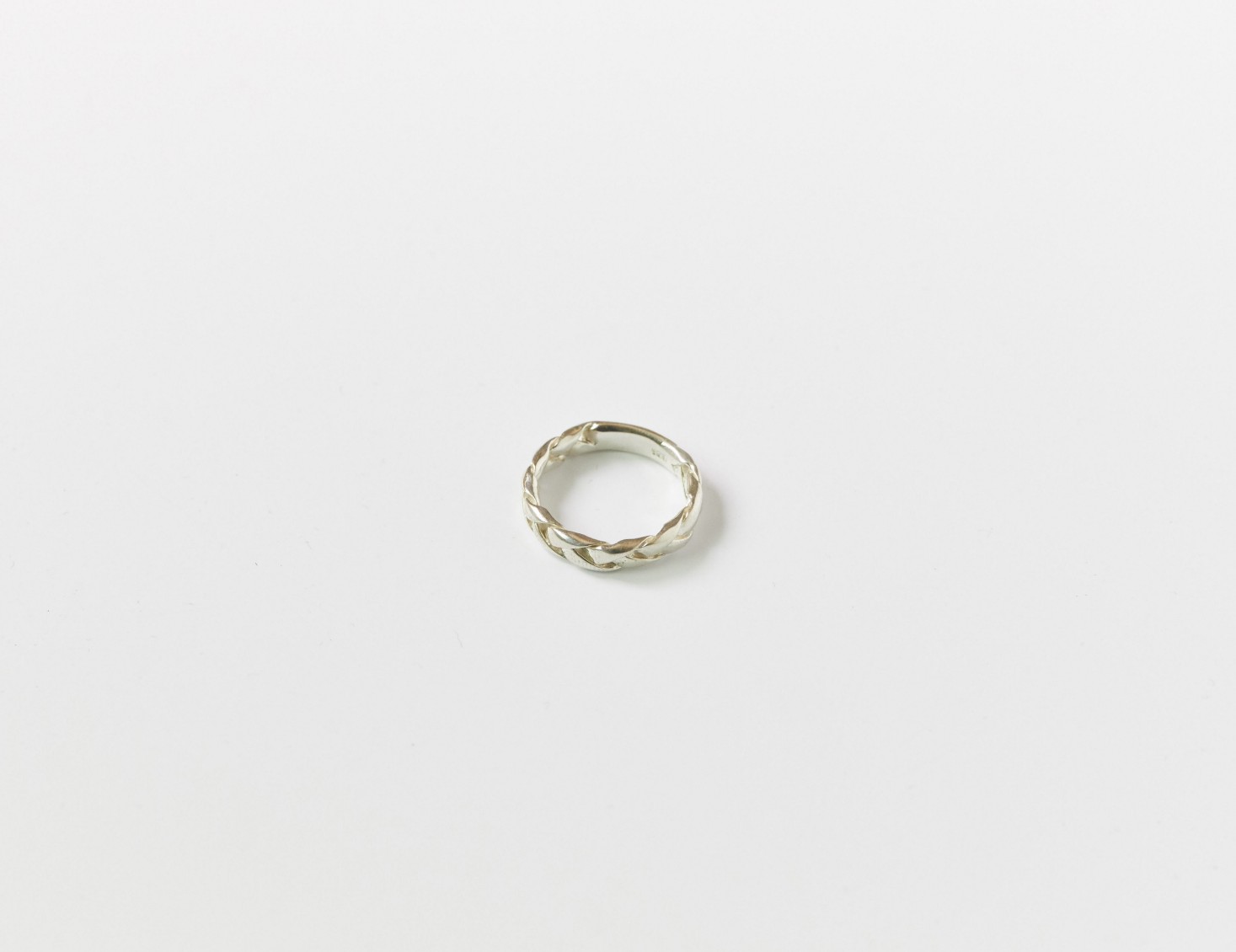 【HANNA543】 R494 RING リング [NCT MARK着用] シルバーリング 韓国 指輪 [公式正規品]