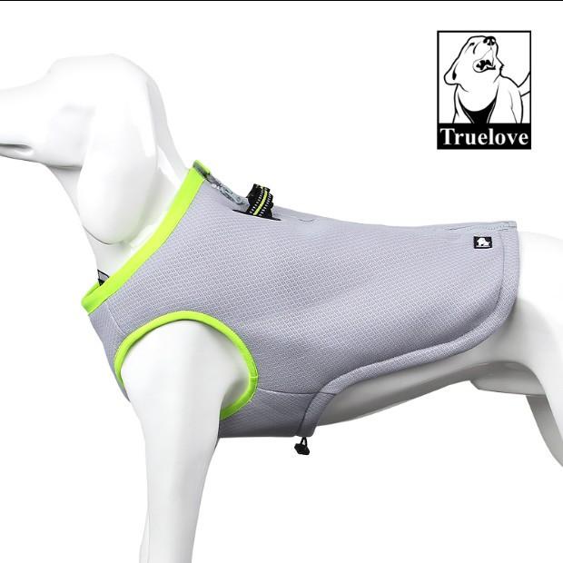 犬 クールベスト 中大型犬ハーネス 犬用ベスト 冷感 冷却 夏冬両用ベスト クールベスト リング付き 装着簡単 手入れ簡単