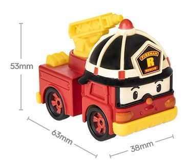 正規品　ロボカーポリー 緊急車両 消防車　ロイ　ミニカー Amazon.co.jp: ロボカーポリー (RobocarPoli) ロイの消防