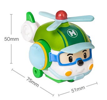 Qoo10] ROI TOYS 【ロボカーポリー公式ストア】ダイキャスト