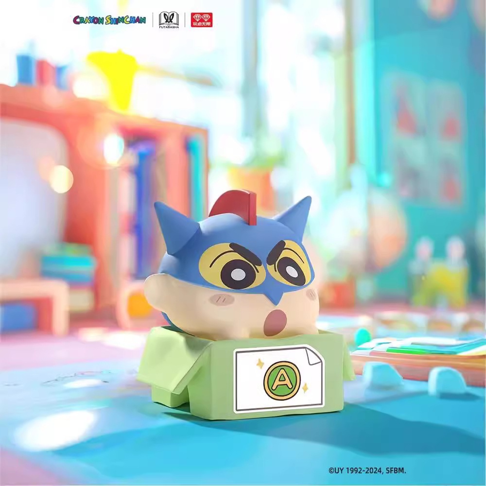 クレヨンしんちゃん 楽しいカートン ジェンガ 純正アニメ周辺機器 ミニ かわいい オーナメント ギフト