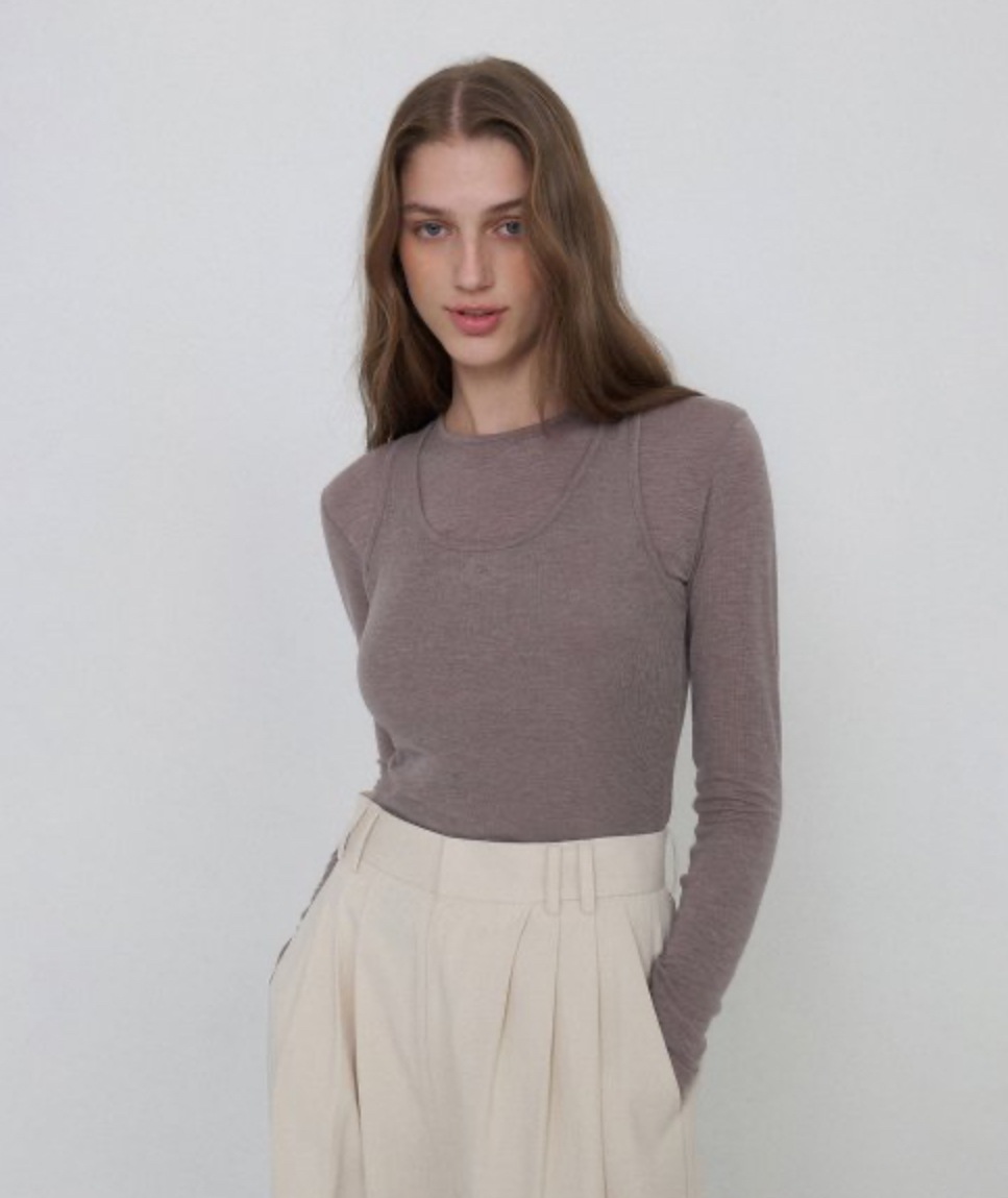 23FW MERLIN SLEEVELESS