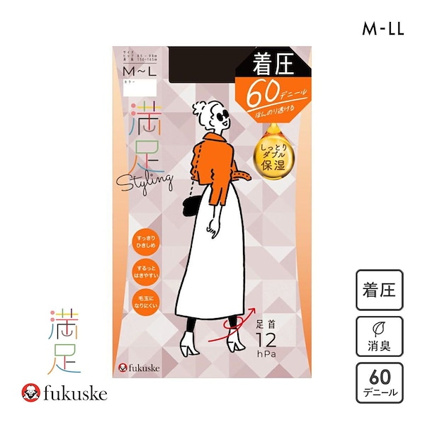 Qoo10 フクスケ 福助 fukuske 満足sty タイツ