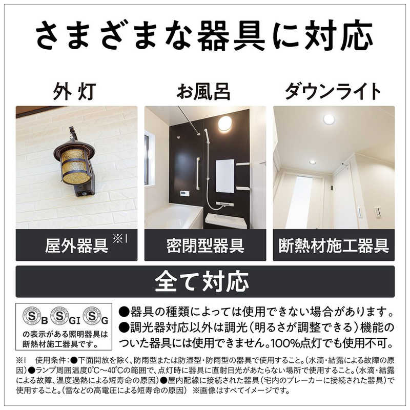 パナソニック　Panasonic　LED電球　LDA7WWGE17SK62T