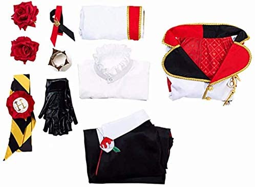 【即納】最安値挑戦 ウィッグ追加可 仮装 ハロウィン ハーツラビュル寮 コスプレ衣装 ツイステ ローズハート リドル