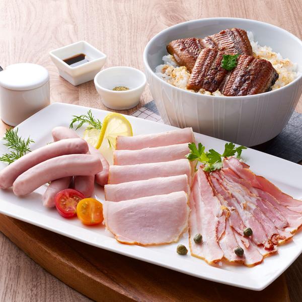 うなぎ蒲焼 三田屋総本家ハム詰合せ うなぎ蒲焼x4 ロースハムスライスx1 スモークベーコンx1 白ウィンナーx1 サルティーチャーソーセージx1 SISK うなぎ蒲焼 三田屋総本家ハム詰合せ うなぎ蒲焼x4 ロースハムスライスx1 スモークベーコンx1 白ウィンナーx1 サルティーチャーソーセージx1 SISK