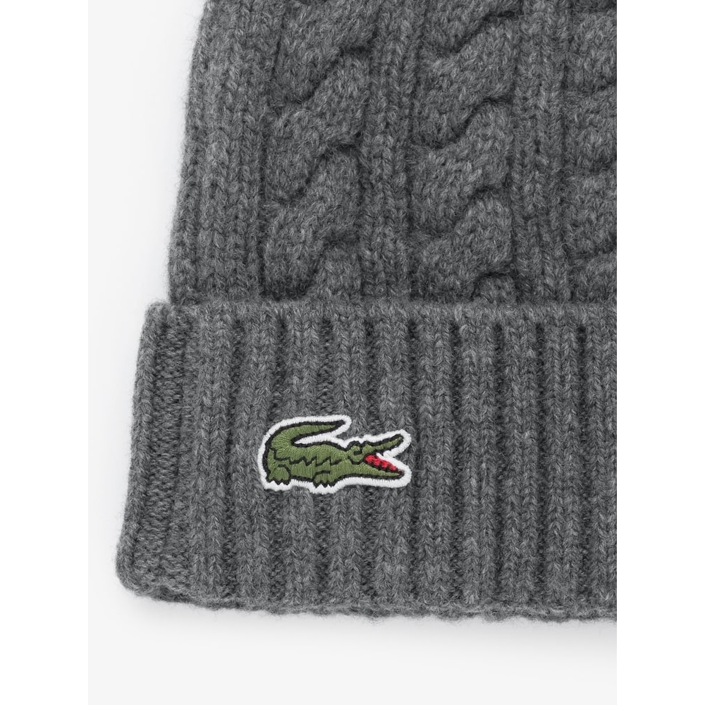 LACOSTE パブリックケーブルビーニー RB343E-54N UWC Q2NRB343E-54NUWC LACOSTE パブリックケーブルビーニー RB343E-54N UWC Q2NRB343E-54NUWC