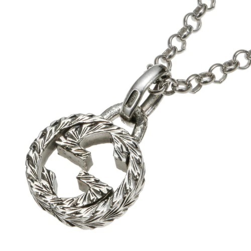 GUCCI 455535-J8400-0811 グッチ インターロッキング ペンダント SILVER925 スターリングシルバー GUCCI 455535-J8400-0811 グッチ インターロッキング ペンダント SILVER925 スターリングシルバー