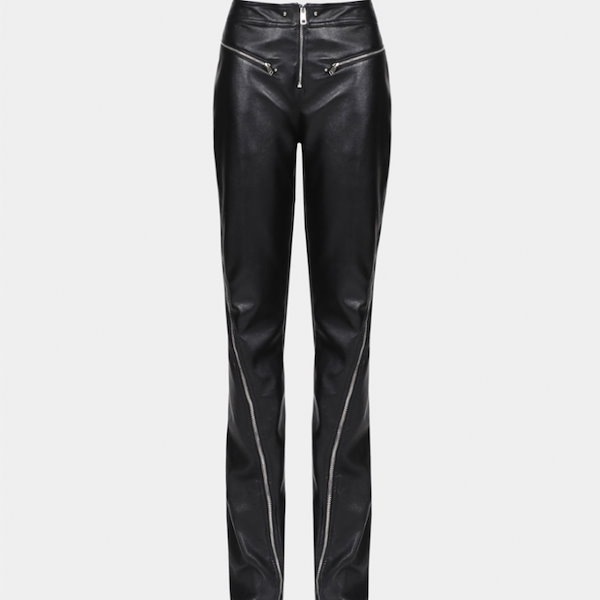 badblood レザーパンツ　BLACK BADBLOOD レザーパンツ BLACK