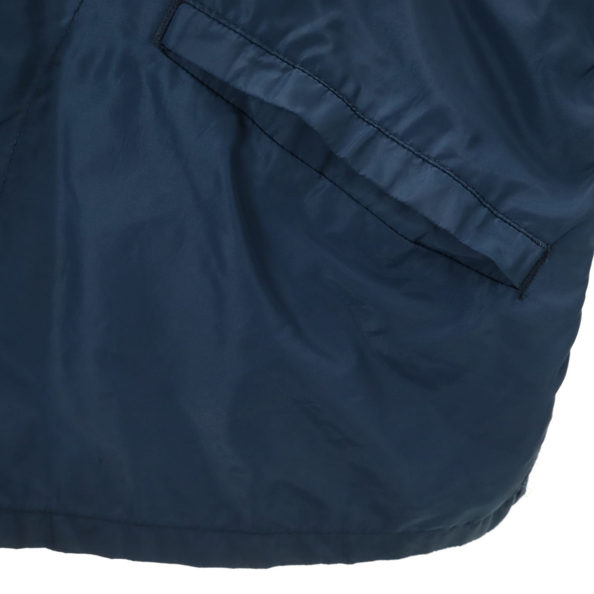 70s ヴィンテージ USA製 金タグ ナイロンジャケット L ブルー コーチジャケット メンズ 古着 70s ヴィンテージ USA製 金タグ ナイロンジャケット L ブルー コーチジャケット メンズ 古着