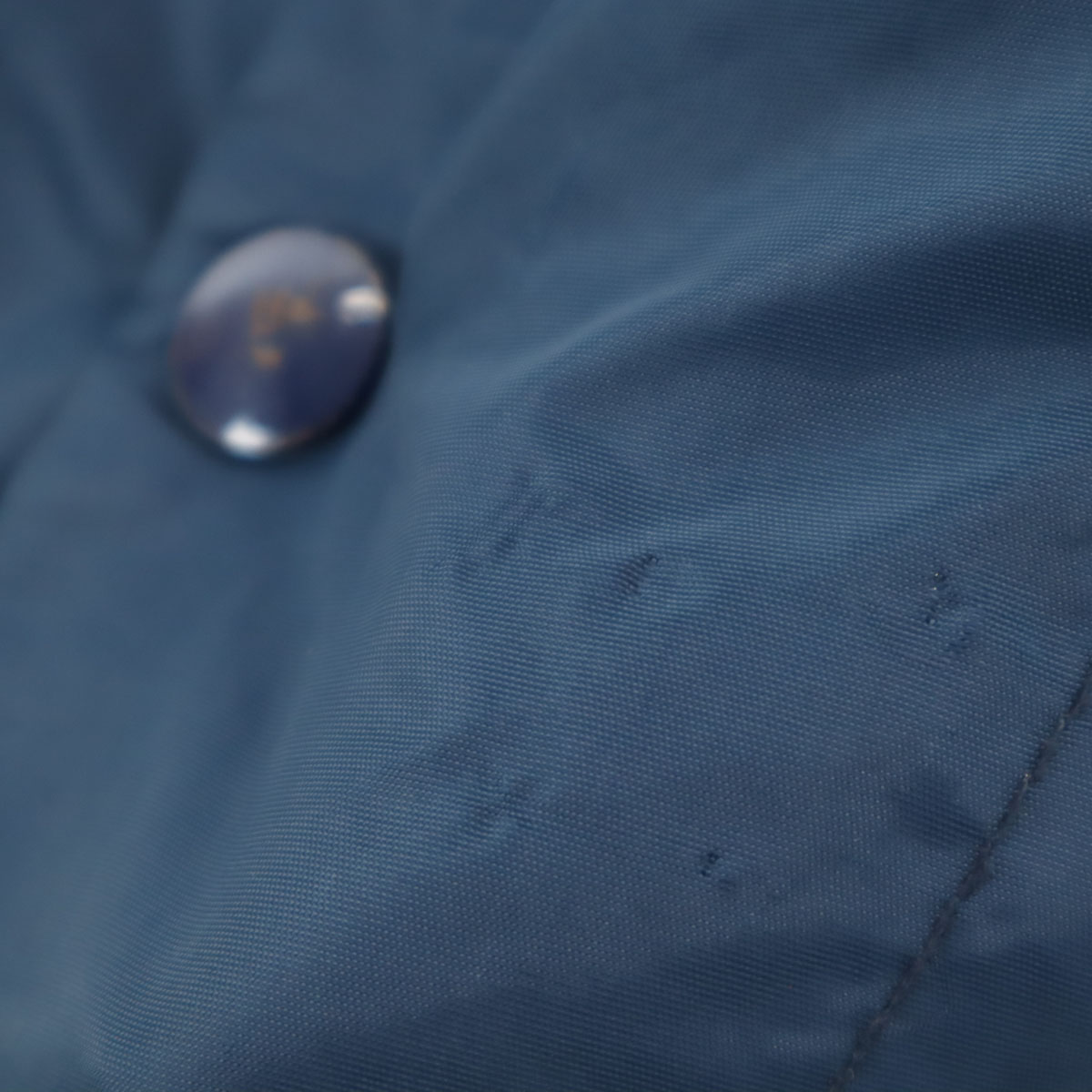 70s ヴィンテージ USA製 金タグ ナイロンジャケット L ブルー コーチジャケット メンズ 古着 70s ヴィンテージ USA製 金タグ ナイロンジャケット L ブルー コーチジャケット メンズ 古着