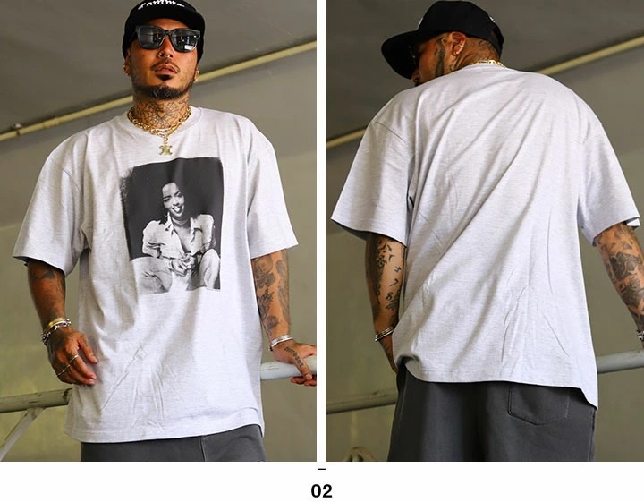 993 DESIGNED WORLD HIPHOP Tシャツ 半袖 メンズ レディース 春夏用 全3色 大きいサイズ ナインティーンナインティスリー Lauryn