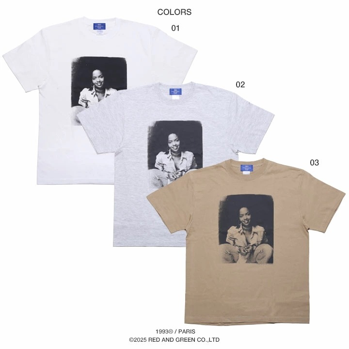 993 DESIGNED WORLD HIPHOP Tシャツ 半袖 メンズ レディース 春夏用 全3色 大きいサイズ ナインティーンナインティスリー Lauryn