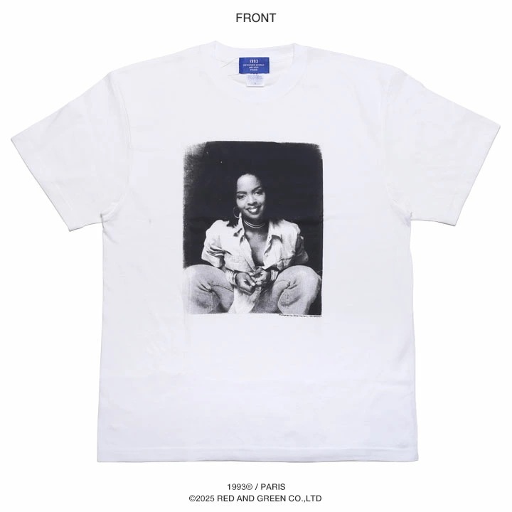 993 DESIGNED WORLD HIPHOP Tシャツ 半袖 メンズ レディース 春夏用 全3色 大きいサイズ ナインティーンナインティスリー Lauryn